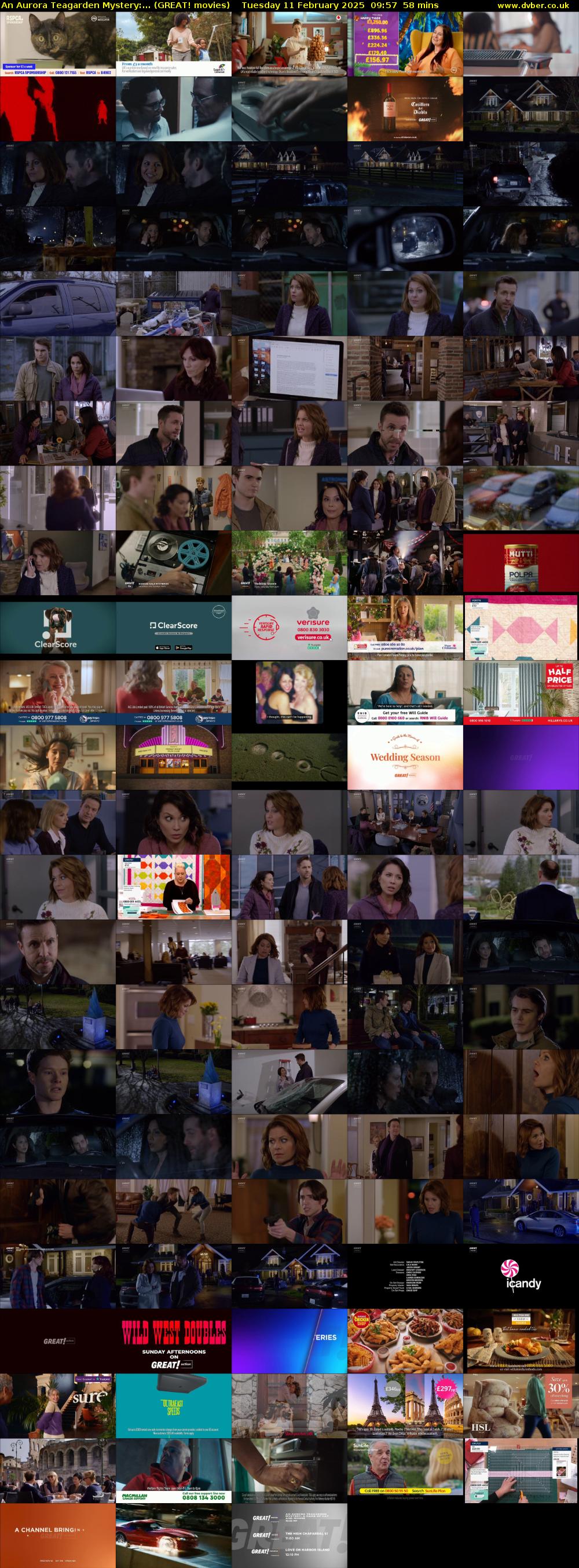 An Aurora Teagarden Mystery:... (GREAT! movies) Tuesday 11 February 2025 09:57 - 10:55