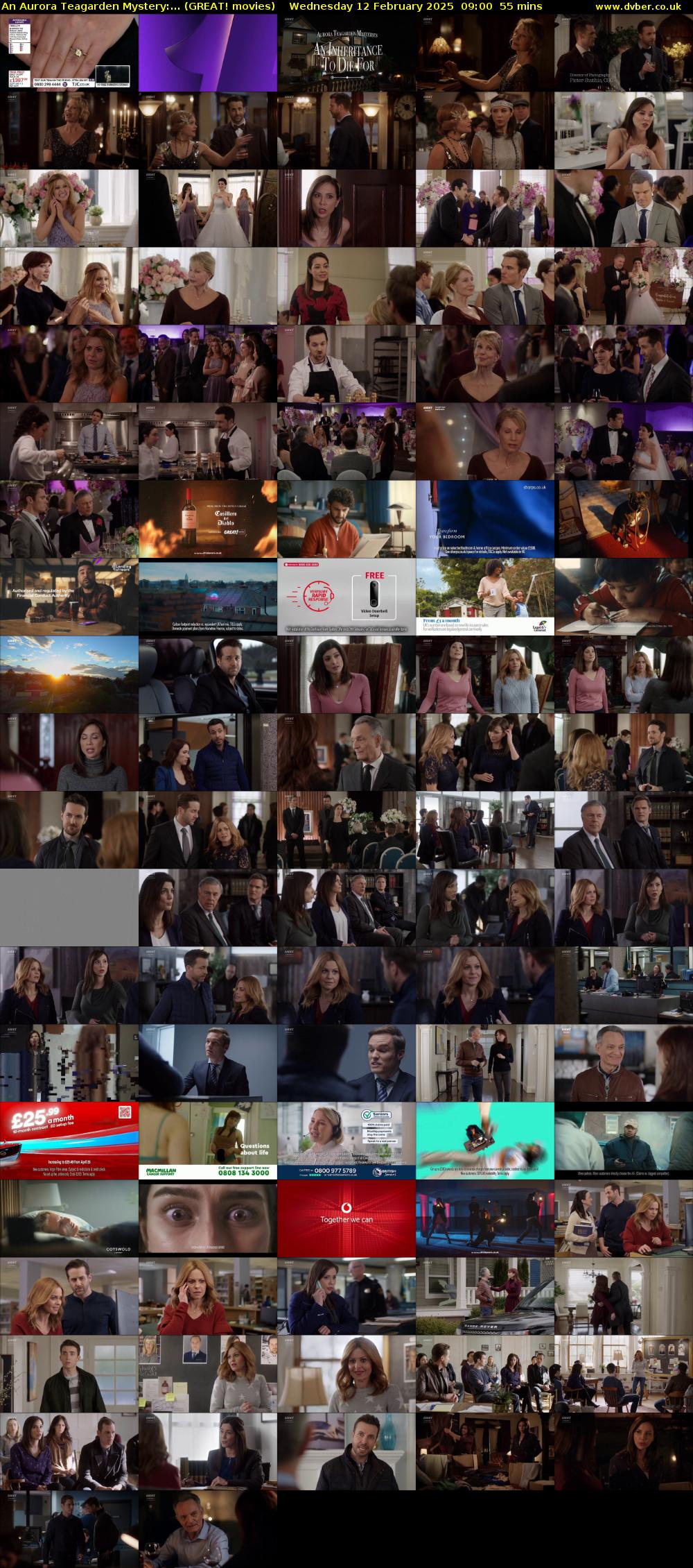 An Aurora Teagarden Mystery:... (GREAT! movies) Wednesday 12 February 2025 09:00 - 09:55