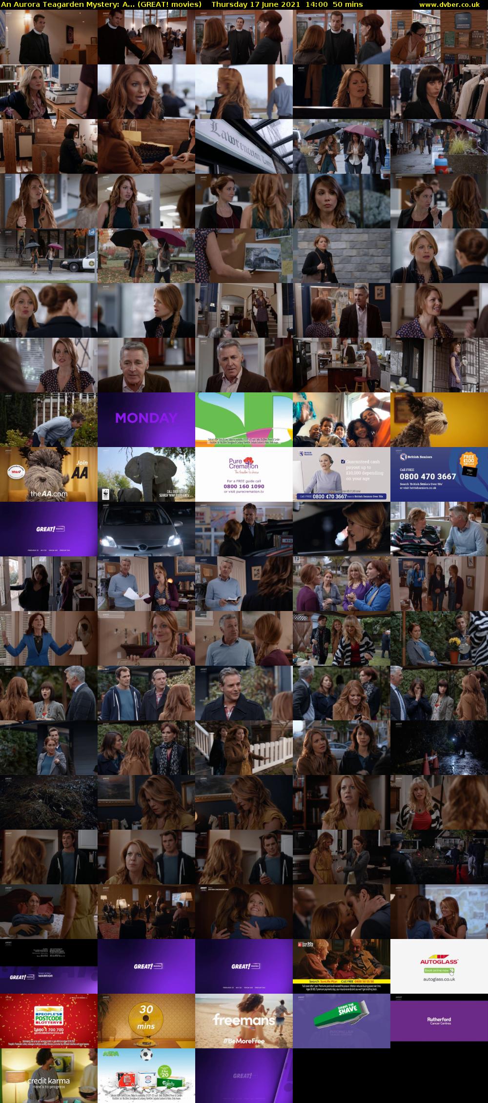 An Aurora Teagarden Mystery: A... (GREAT! movies) Thursday 17 June 2021 14:00 - 14:50