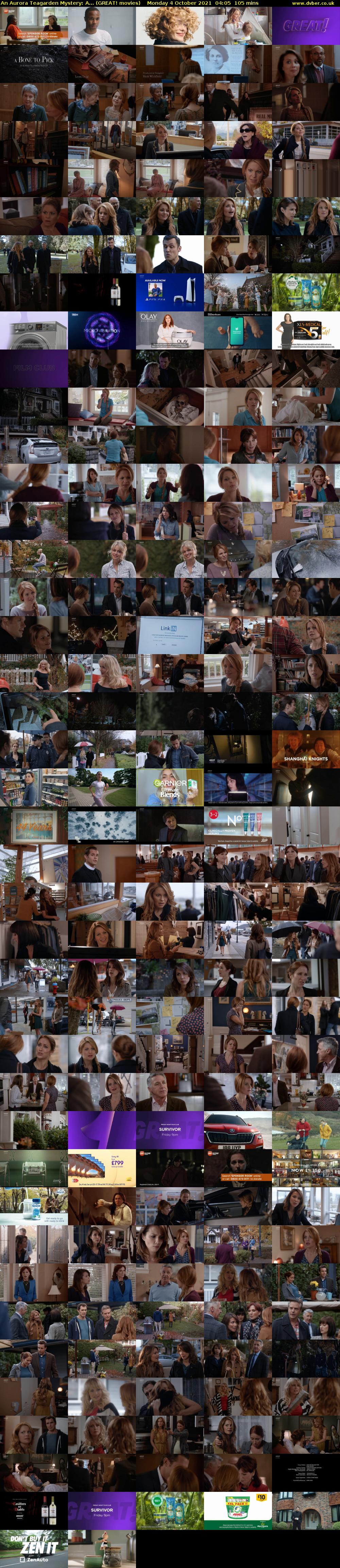 An Aurora Teagarden Mystery: A... (GREAT! movies) Monday 4 October 2021 04:05 - 05:50