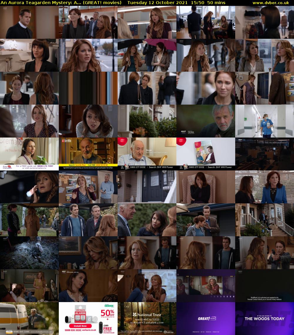 An Aurora Teagarden Mystery: A... (GREAT! movies) Tuesday 12 October 2021 15:50 - 16:40