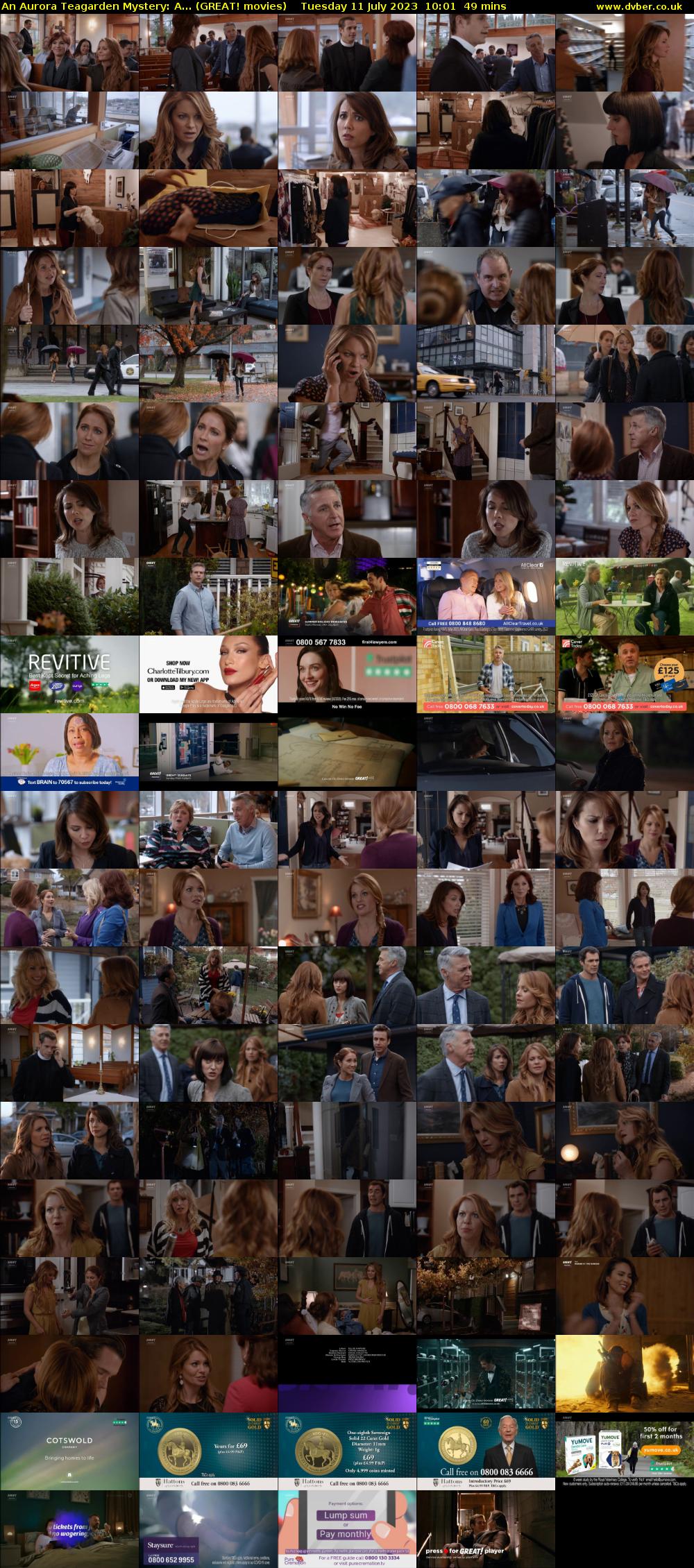 An Aurora Teagarden Mystery: A... (GREAT! movies) Tuesday 11 July 2023 10:01 - 10:50