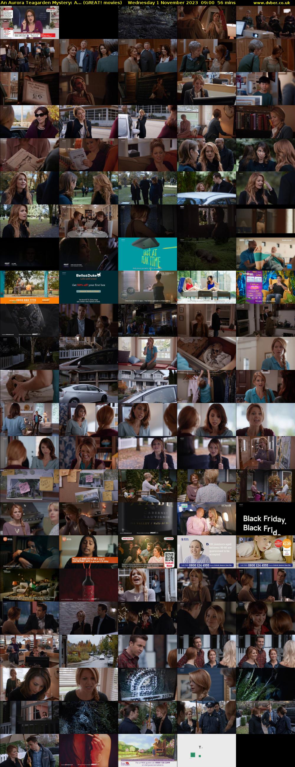 An Aurora Teagarden Mystery: A... (GREAT! movies) Wednesday 1 November 2023 09:00 - 09:56