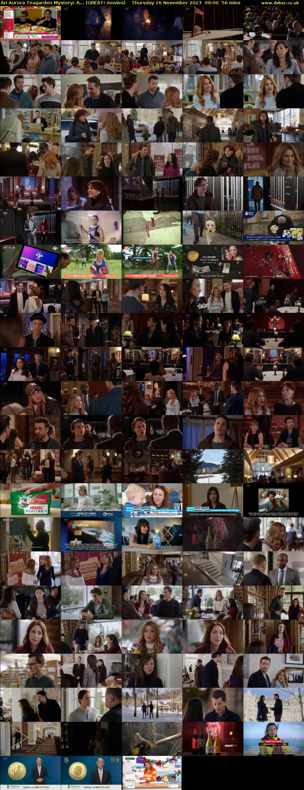 An Aurora Teagarden Mystery: A... (GREAT! movies) Thursday 16 November 2023 09:00 - 09:56