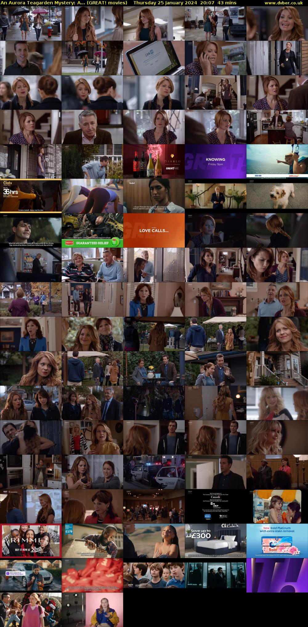 An Aurora Teagarden Mystery: A... (GREAT! movies) Thursday 25 January 2024 20:07 - 20:50