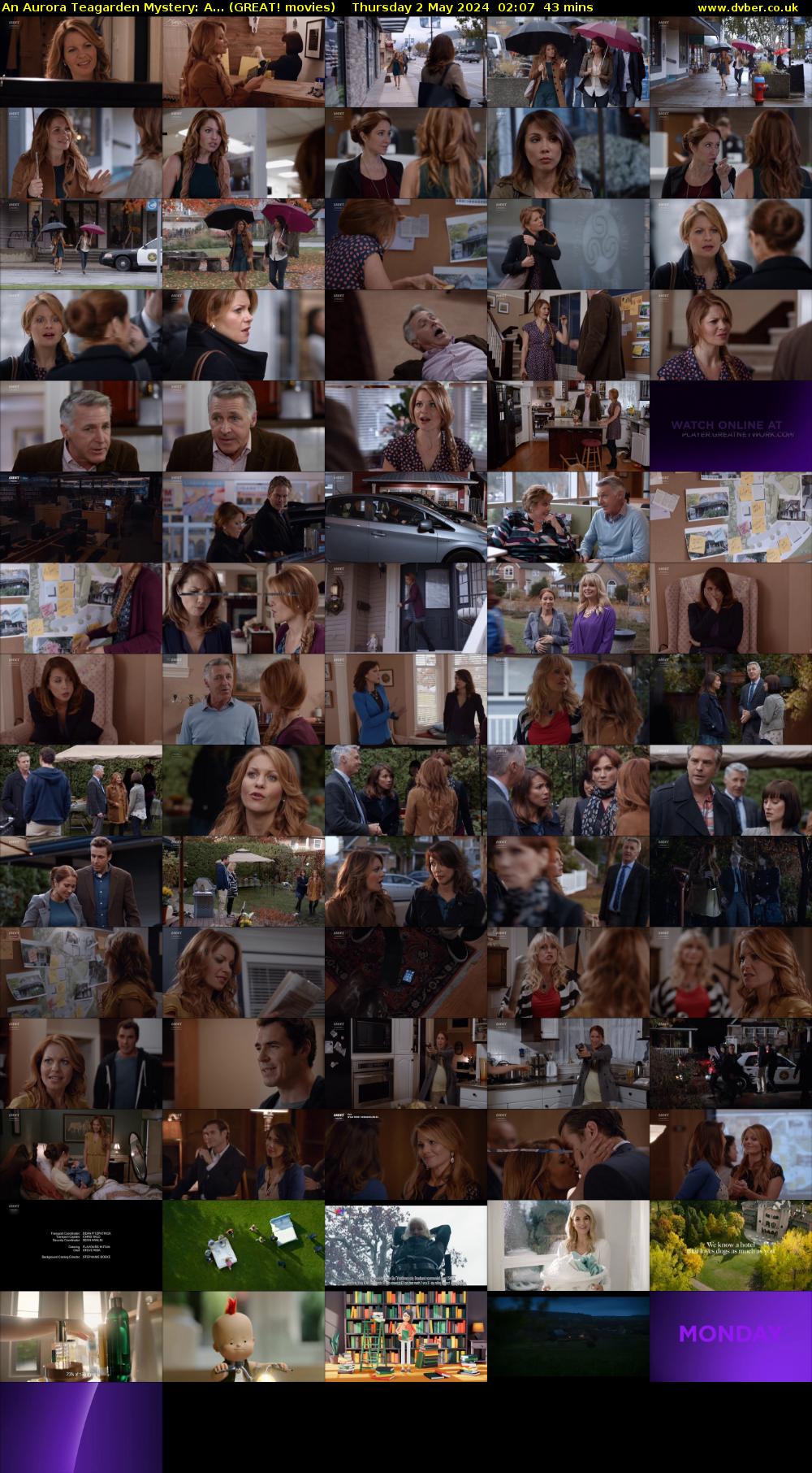 An Aurora Teagarden Mystery: A... (GREAT! movies) Thursday 2 May 2024 02:07 - 02:50