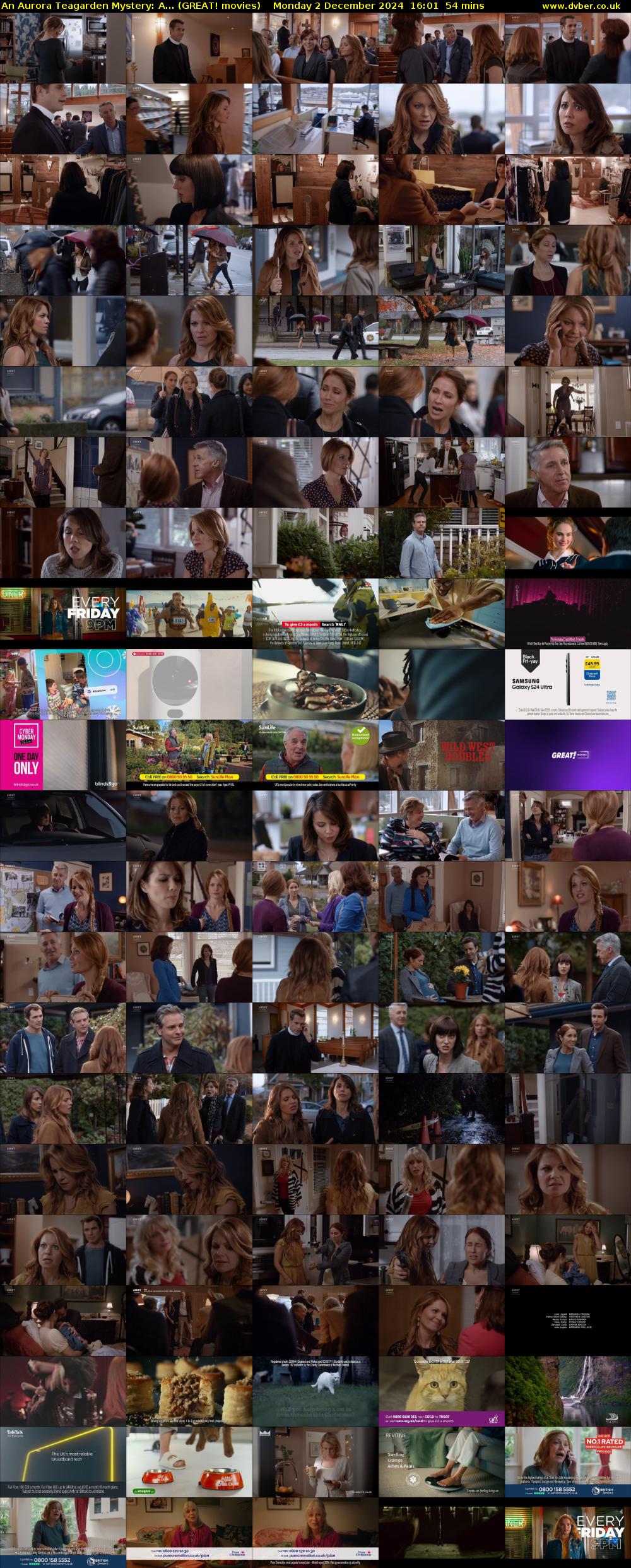 An Aurora Teagarden Mystery: A... (GREAT! movies) Monday 2 December 2024 16:01 - 16:55