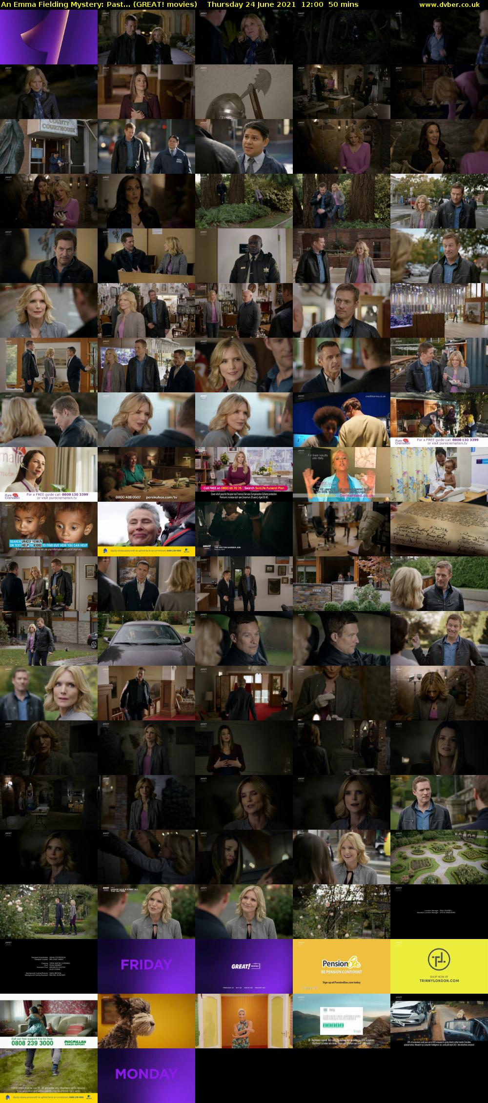 An Emma Fielding Mystery: Past... (GREAT! movies) Thursday 24 June 2021 12:00 - 12:50