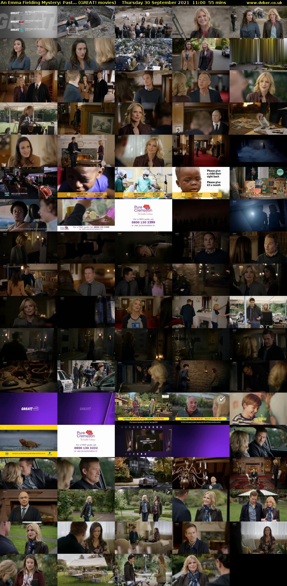 An Emma Fielding Mystery: Past... (GREAT! movies) Thursday 30 September 2021 11:00 - 11:55