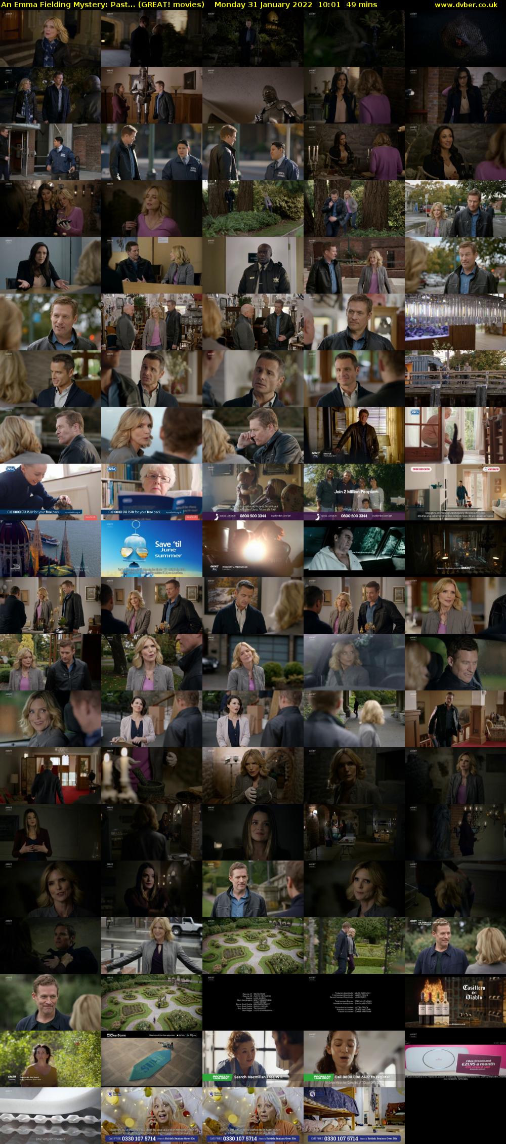An Emma Fielding Mystery: Past... (GREAT! movies) Monday 31 January 2022 10:01 - 10:50