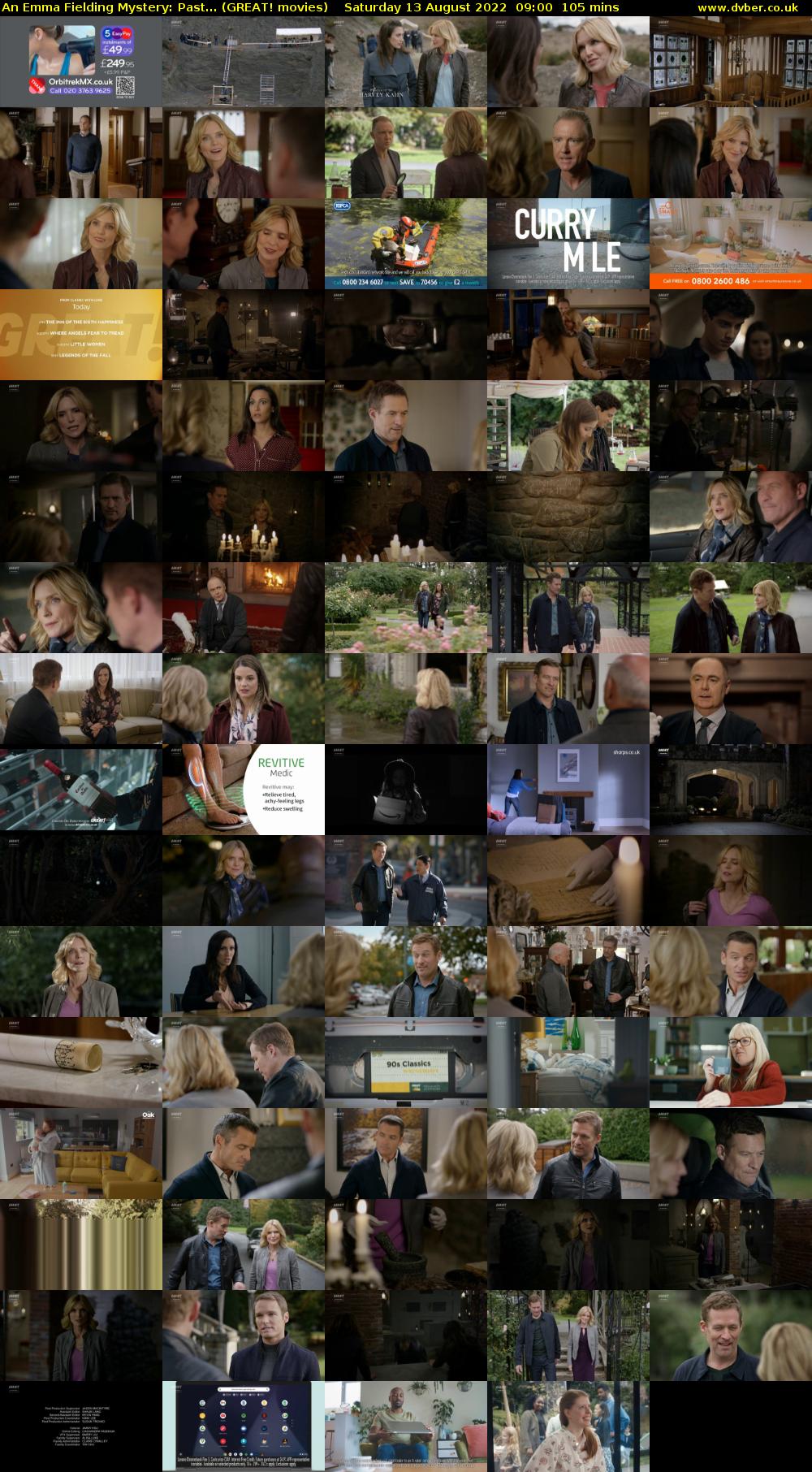 An Emma Fielding Mystery: Past... (GREAT! movies) Saturday 13 August 2022 09:00 - 10:45
