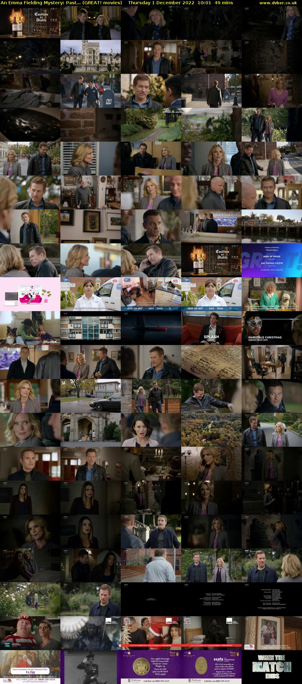 An Emma Fielding Mystery: Past... (GREAT! movies) Thursday 1 December 2022 10:01 - 10:50