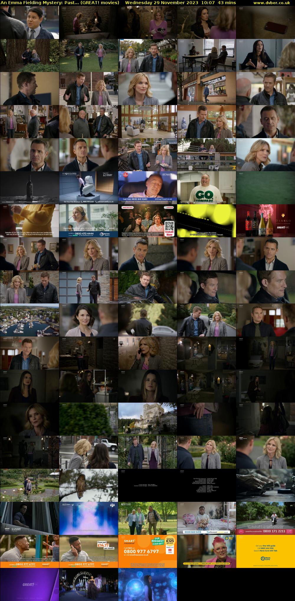 An Emma Fielding Mystery: Past... (GREAT! movies) Wednesday 29 November 2023 10:07 - 10:50