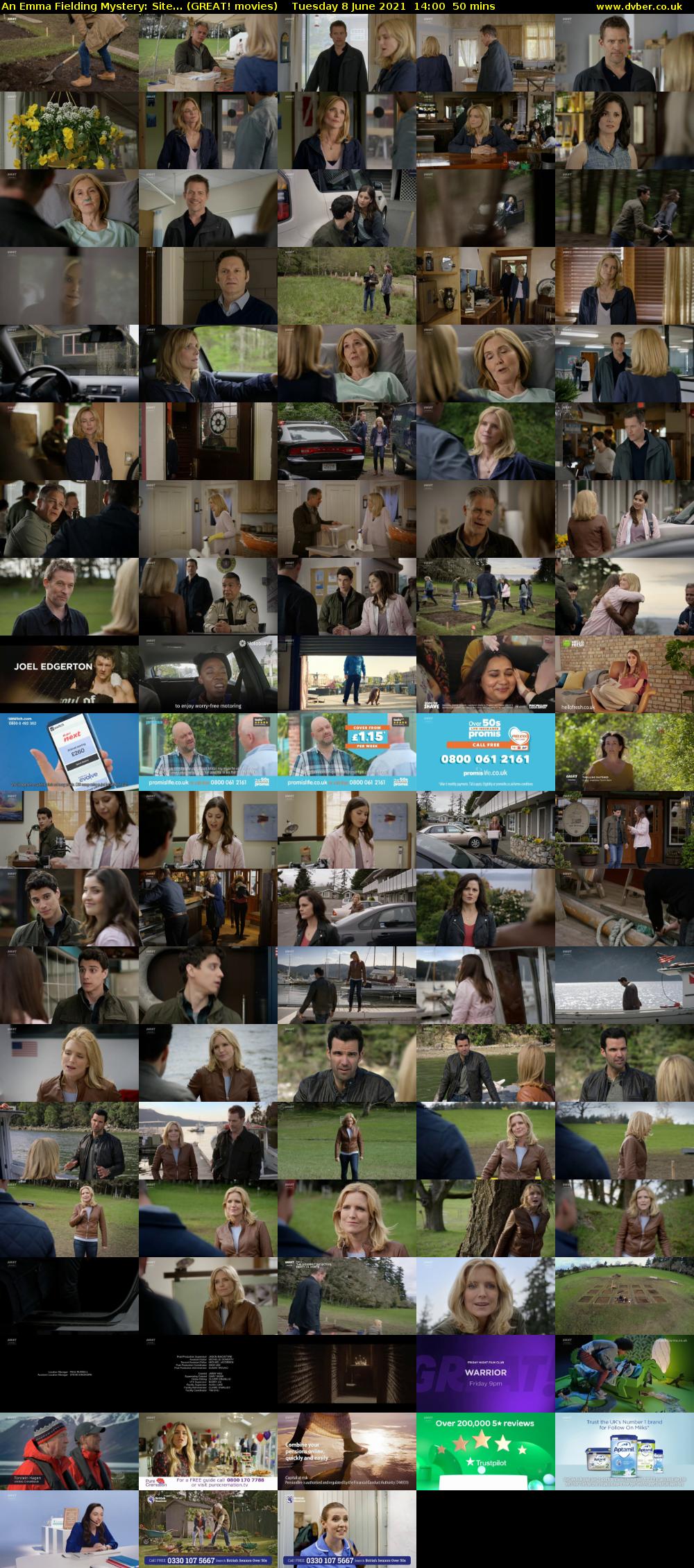 An Emma Fielding Mystery: Site... (GREAT! movies) Tuesday 8 June 2021 14:00 - 14:50