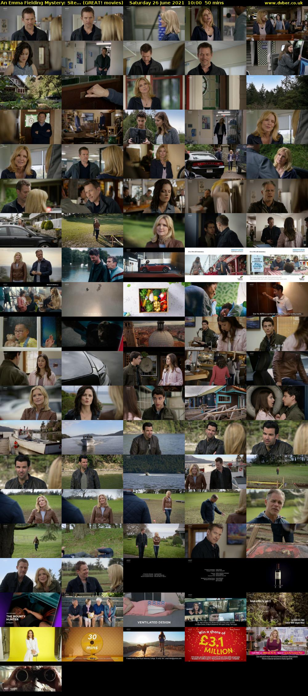 An Emma Fielding Mystery: Site... (GREAT! movies) Saturday 26 June 2021 10:00 - 10:50