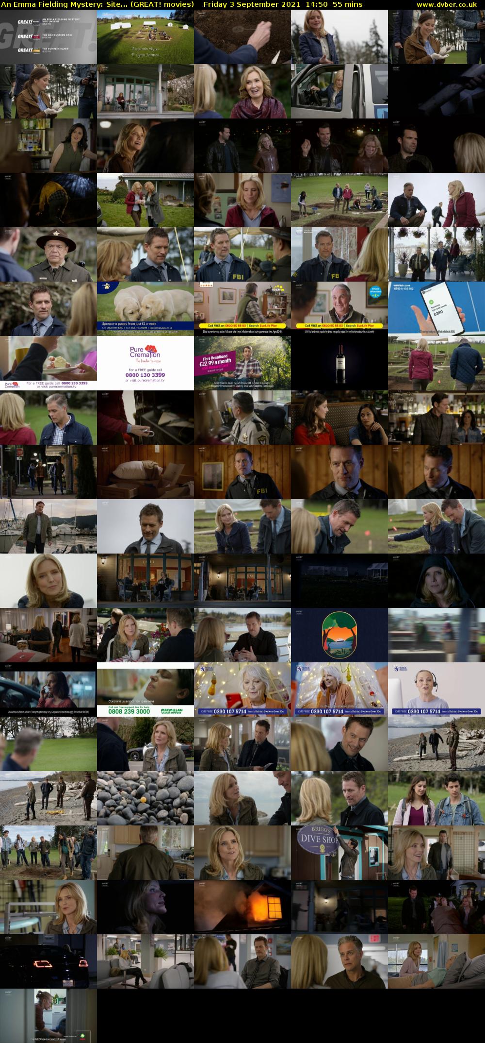 An Emma Fielding Mystery: Site... (GREAT! movies) Friday 3 September 2021 14:50 - 15:45