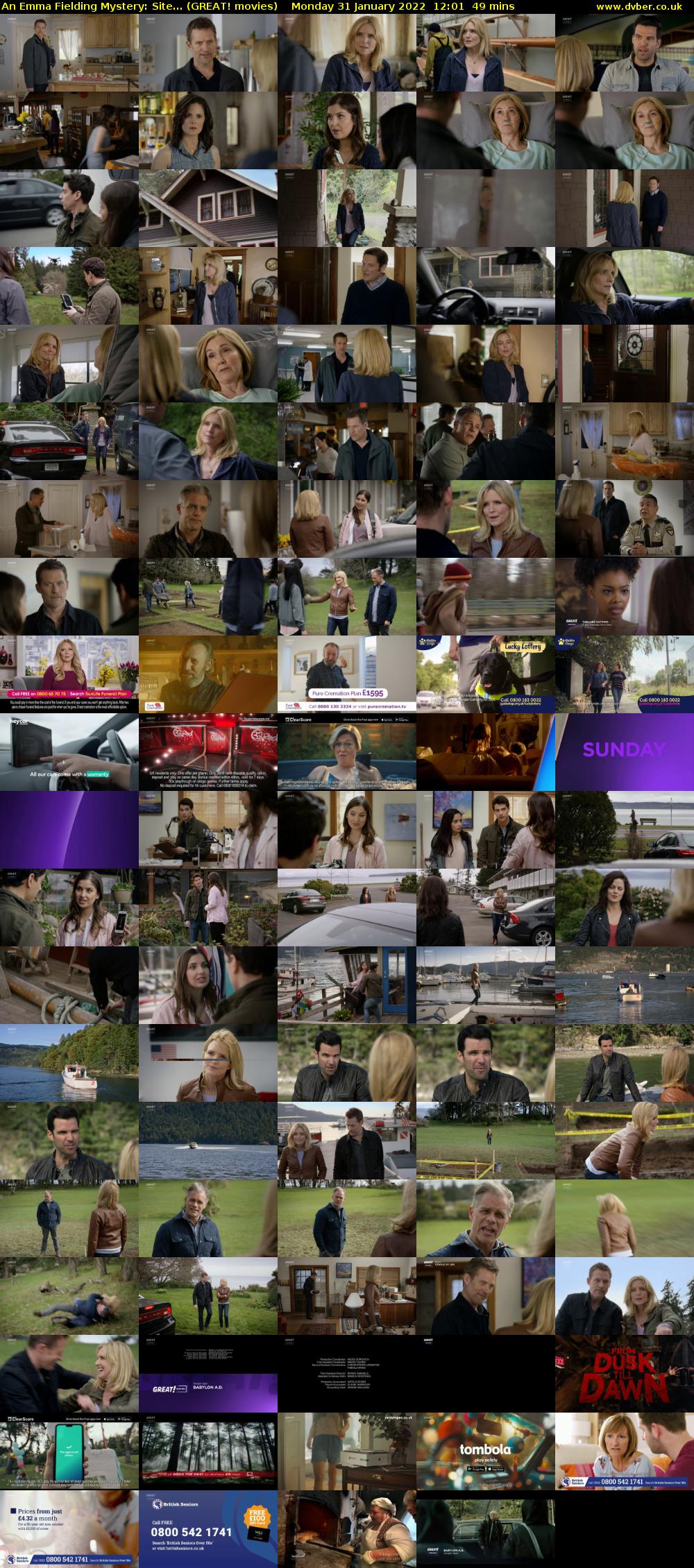 An Emma Fielding Mystery: Site... (GREAT! movies) Monday 31 January 2022 12:01 - 12:50
