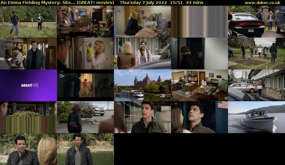 An Emma Fielding Mystery: Site... (GREAT! movies) Thursday 7 July 2022 15:51 - 16:35