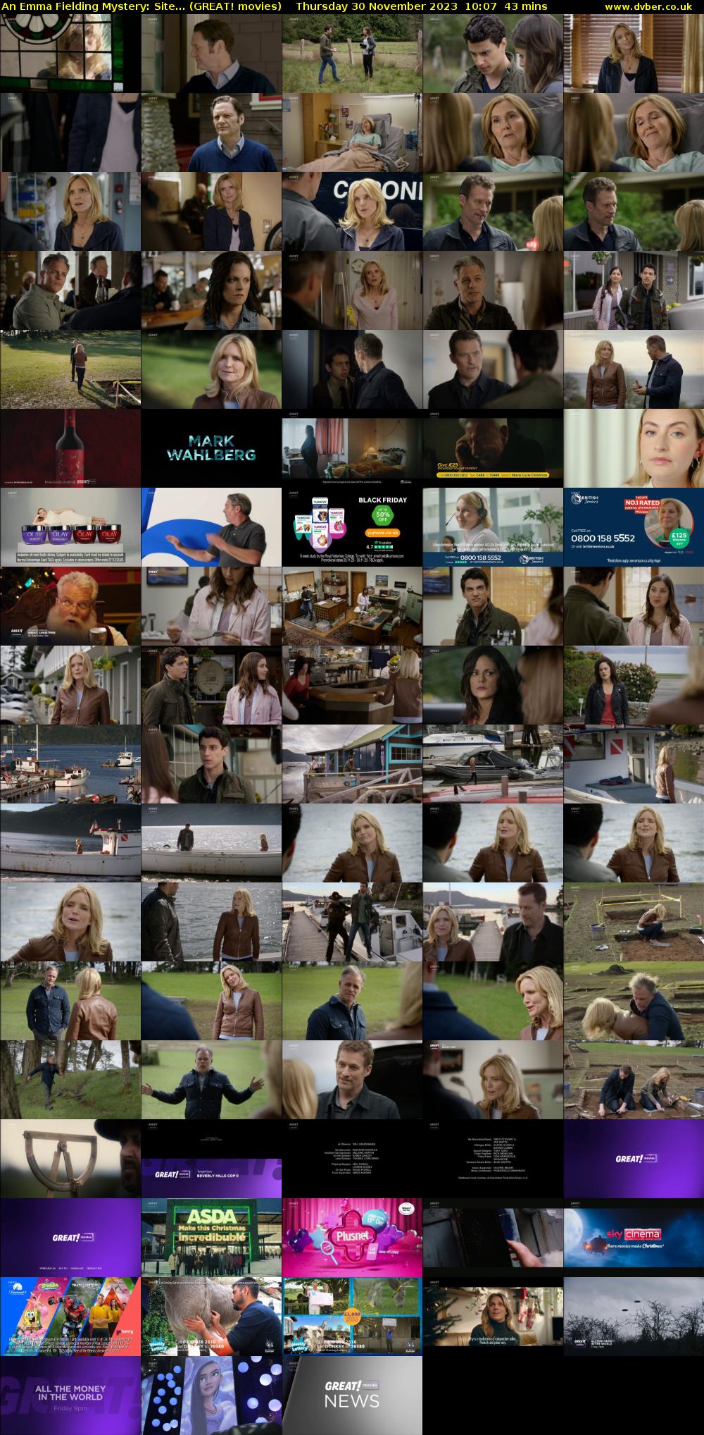 An Emma Fielding Mystery: Site... (GREAT! movies) Thursday 30 November 2023 10:07 - 10:50