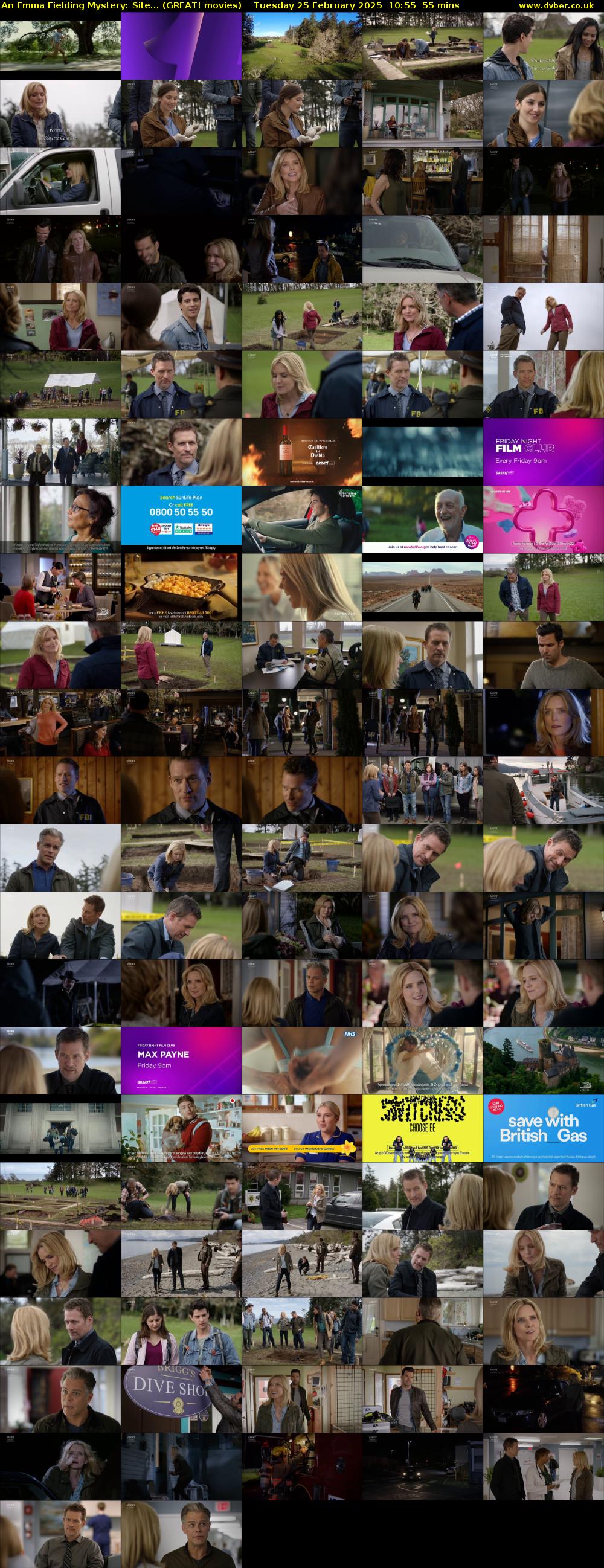 An Emma Fielding Mystery: Site... (GREAT! movies) Tuesday 25 February 2025 10:55 - 11:50
