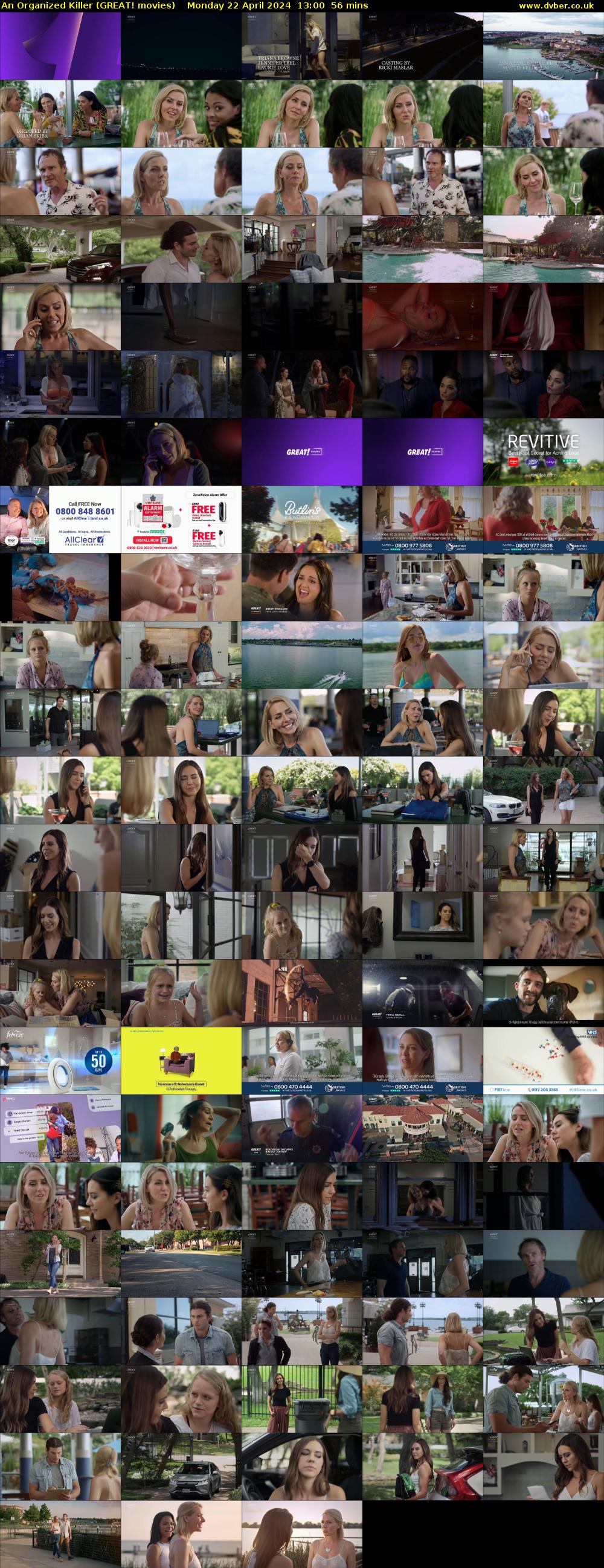 An Organized Killer (GREAT! movies) Monday 22 April 2024 13:00 - 13:56