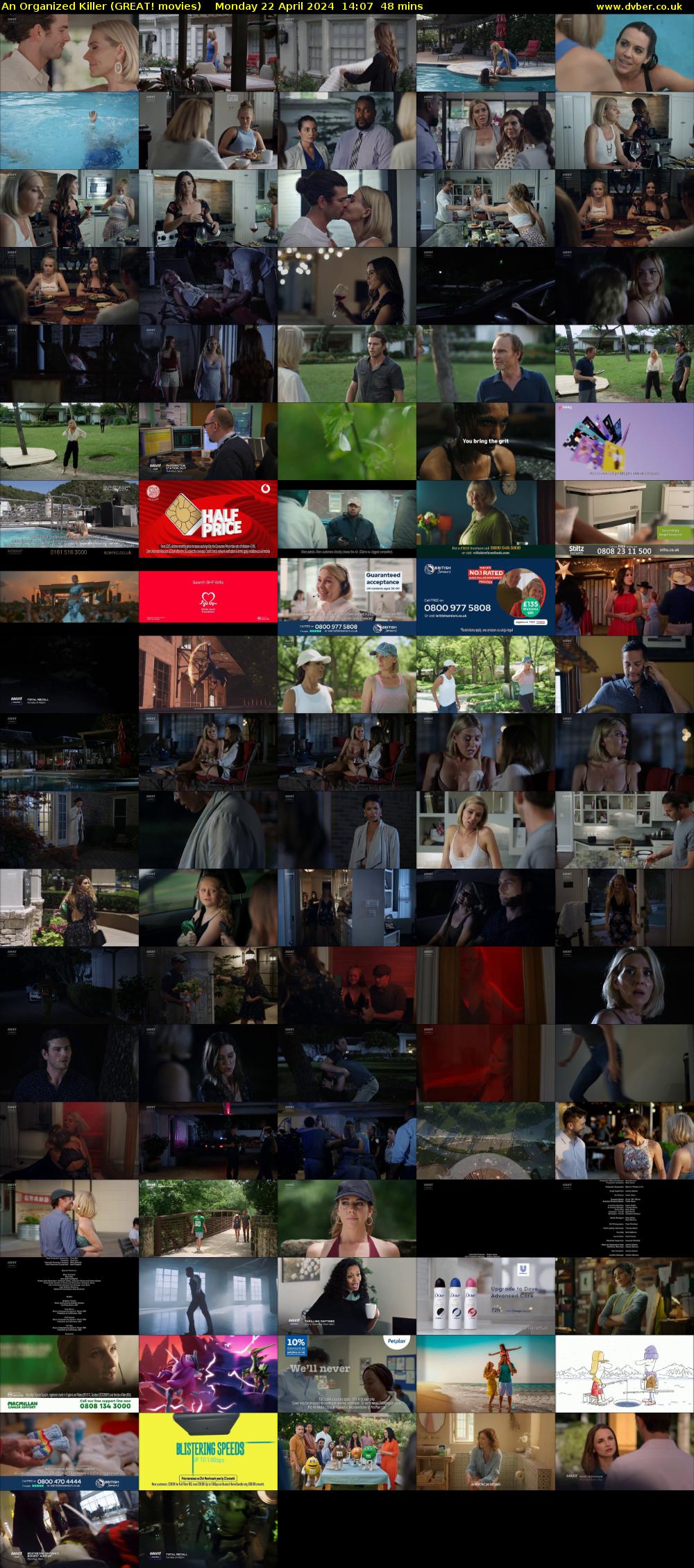 An Organized Killer (GREAT! movies) Monday 22 April 2024 14:07 - 14:55