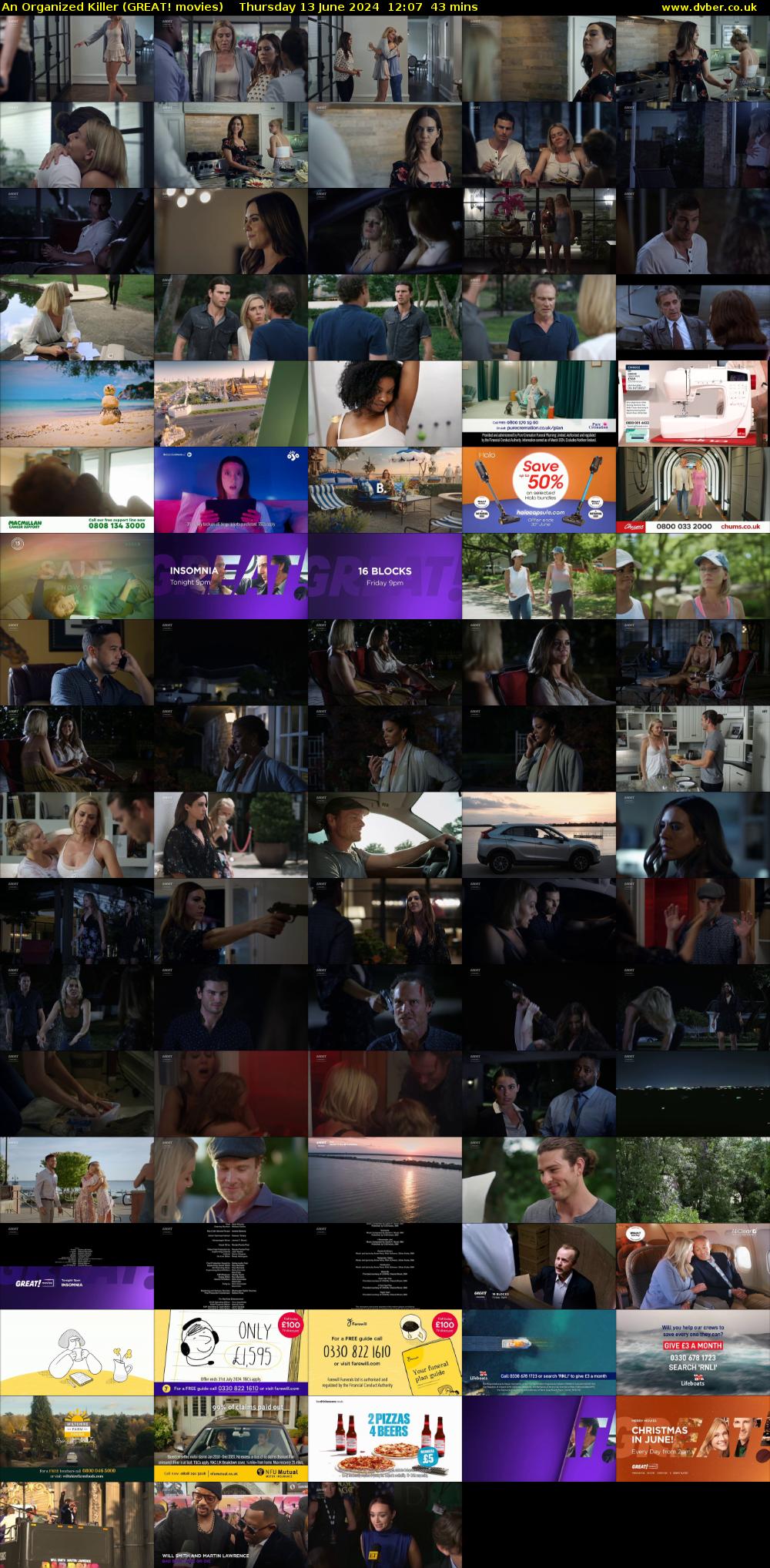 An Organized Killer (GREAT! movies) Thursday 13 June 2024 12:07 - 12:50