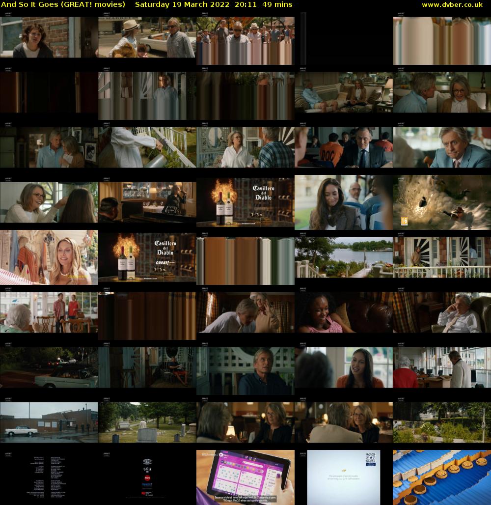 And So It Goes (GREAT! movies) Saturday 19 March 2022 20:11 - 21:00