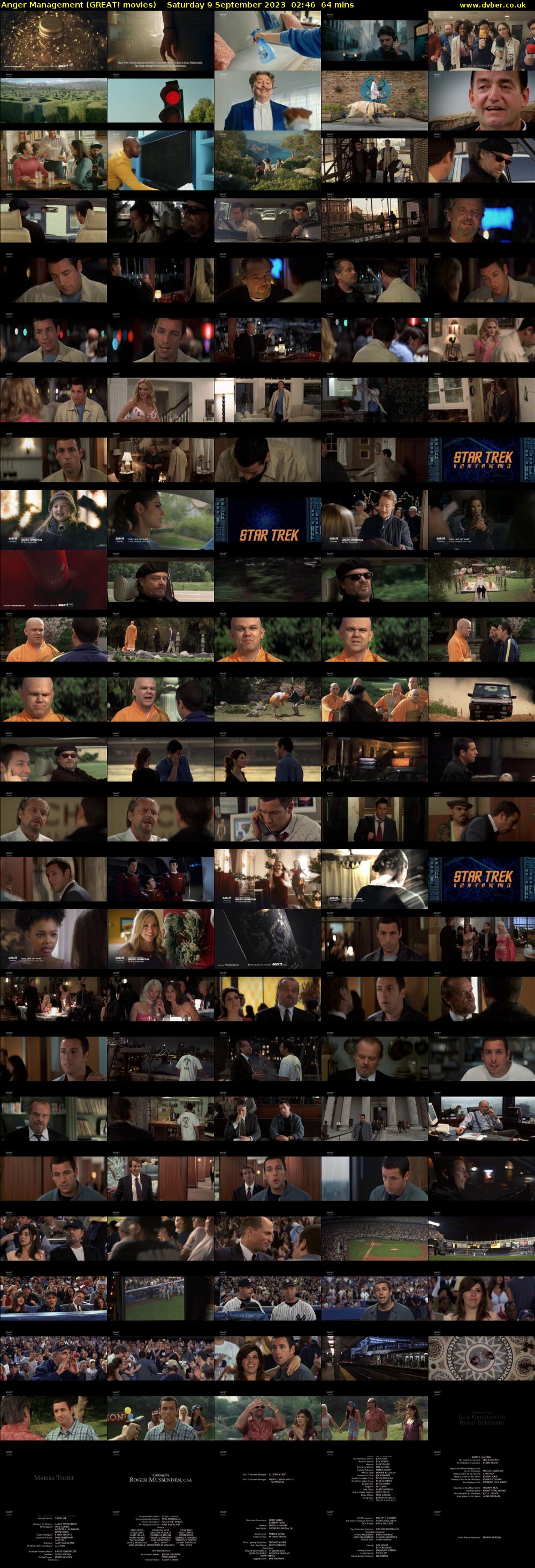 Anger Management (GREAT! movies) Saturday 9 September 2023 02:46 - 03:50