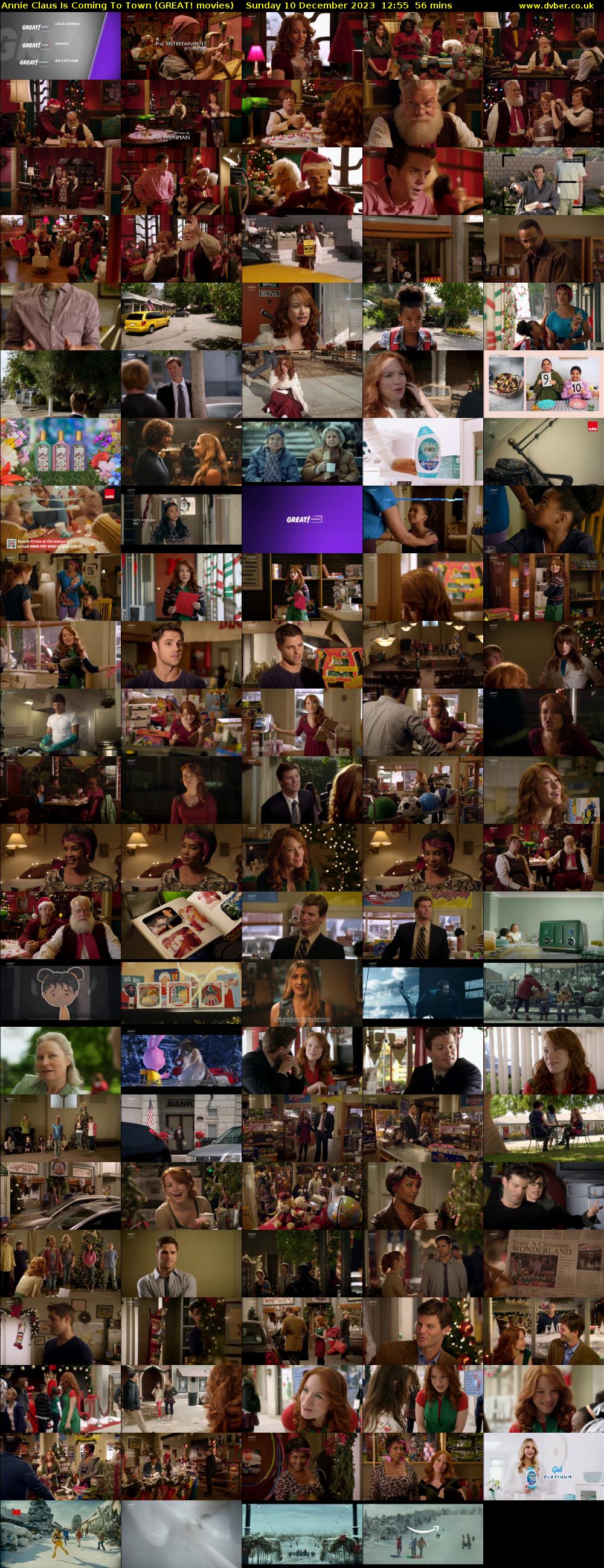 Annie Claus Is Coming To Town (GREAT! movies) Sunday 10 December 2023 12:55 - 13:51