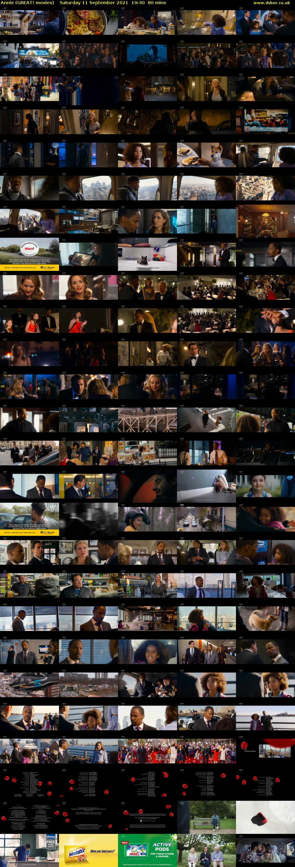 Annie (GREAT! movies) Saturday 11 September 2021 19:40 - 21:00