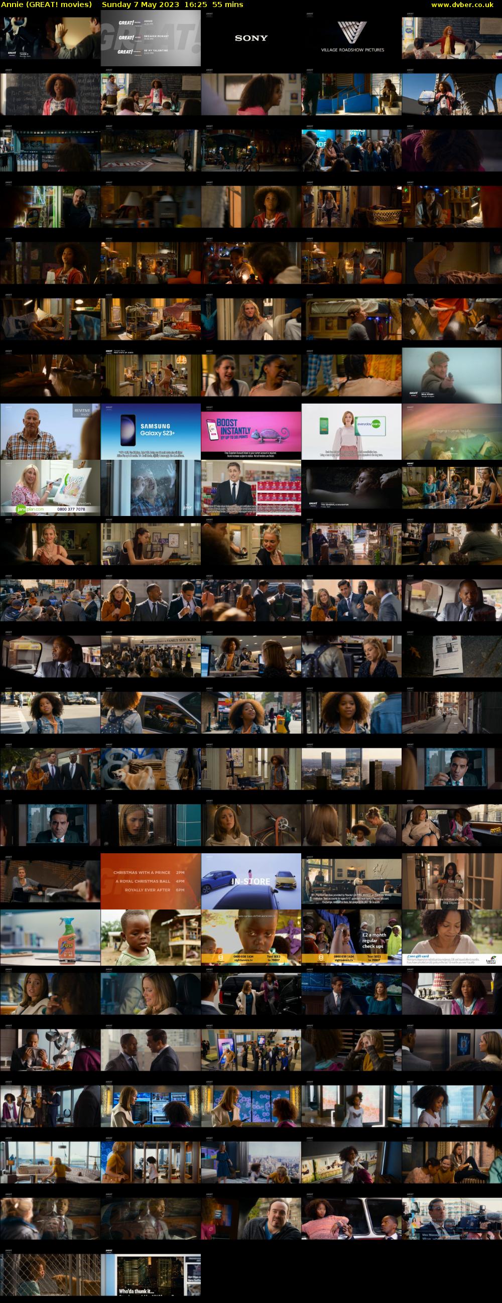 Annie (GREAT! movies) Sunday 7 May 2023 16:25 - 17:20