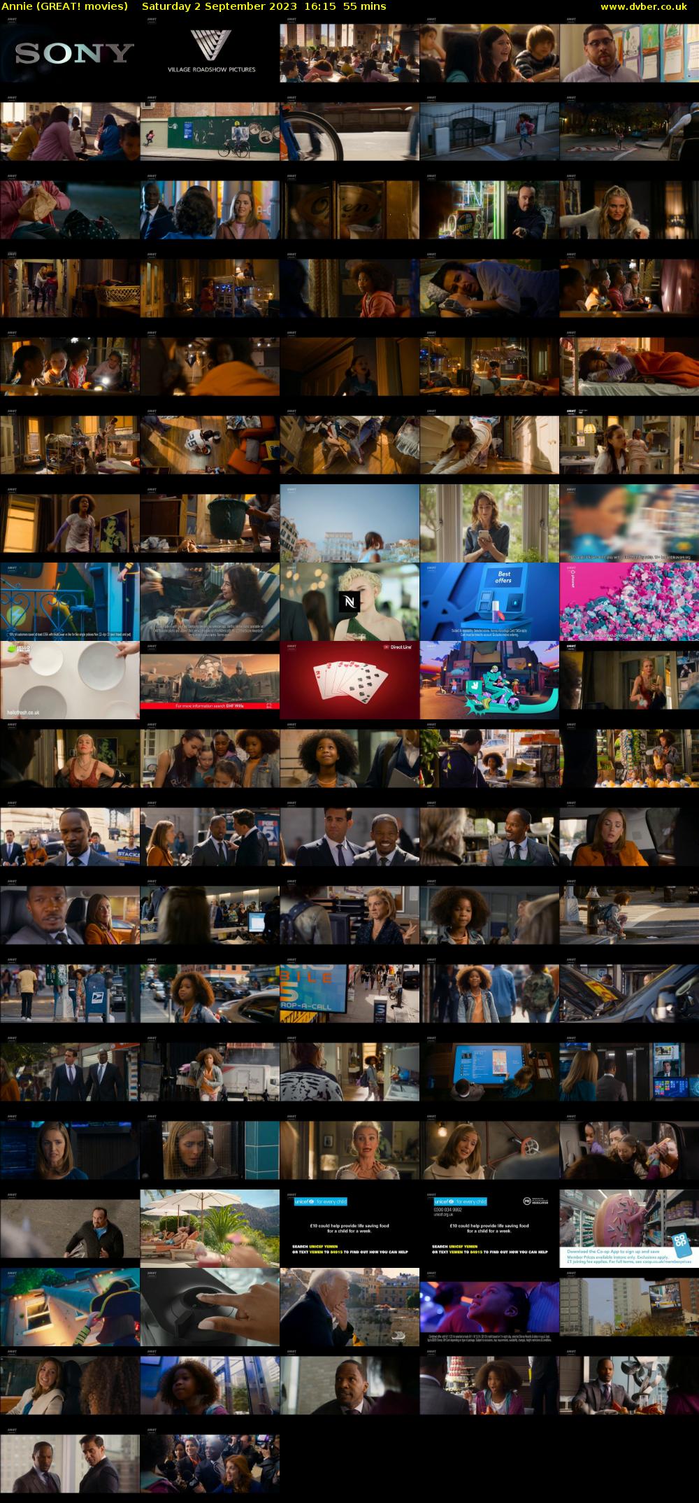 Annie (GREAT! movies) Saturday 2 September 2023 16:15 - 17:10