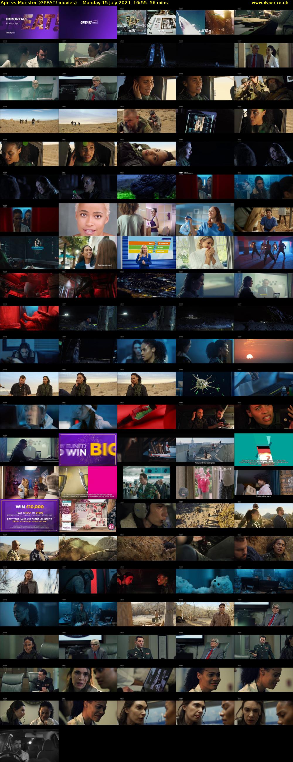 Ape Vs Monster (GREAT! movies) Monday 15 July 2024 16:55 - 17:51