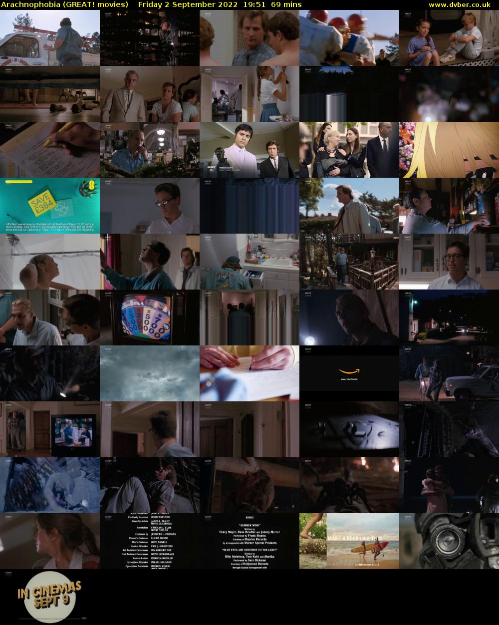 Arachnophobia (GREAT! movies) Friday 2 September 2022 19:51 - 21:00