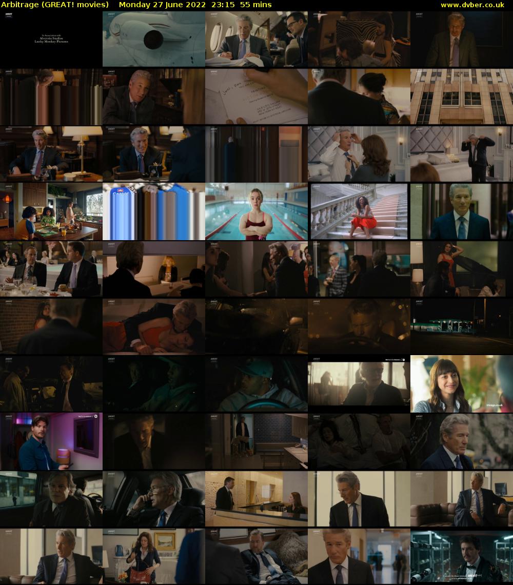 Arbitrage (GREAT! movies) Monday 27 June 2022 23:15 - 00:10