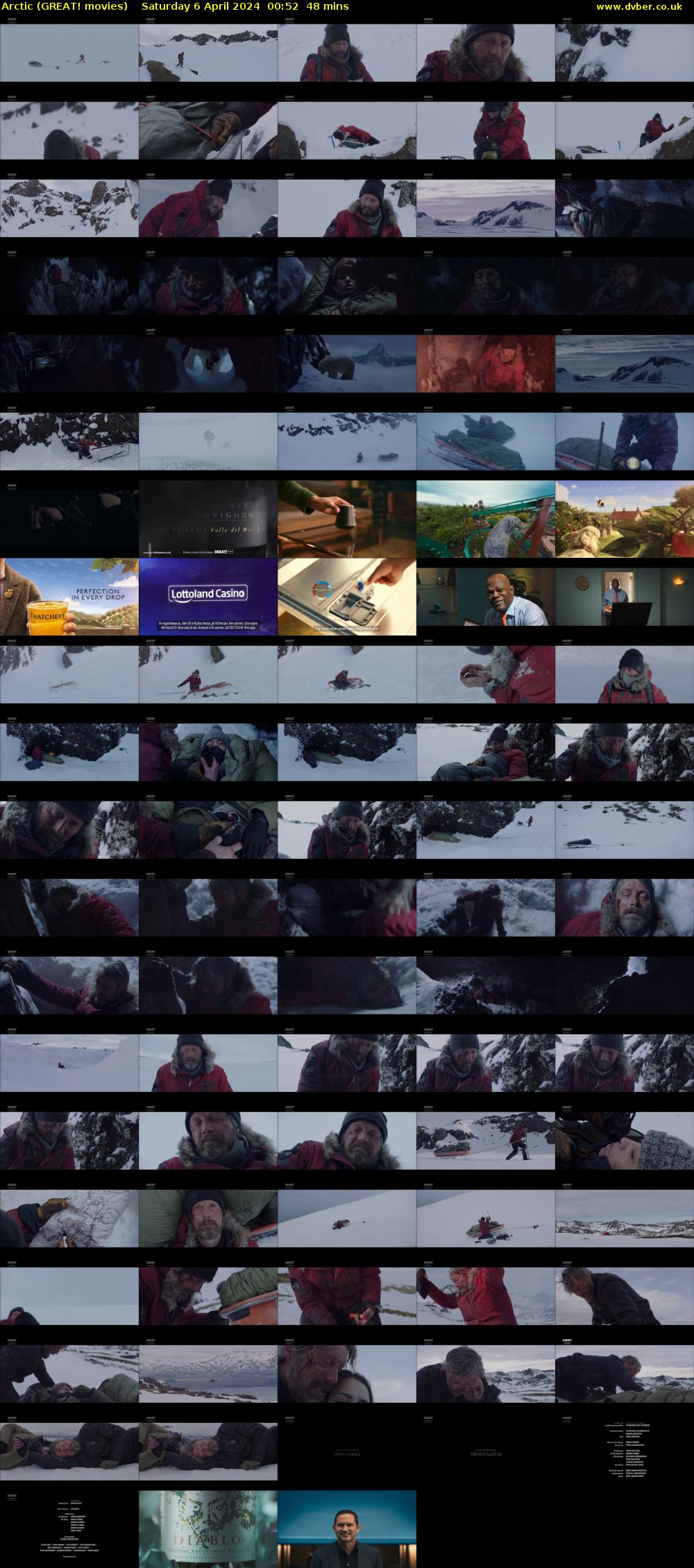 Arctic (GREAT! movies) Saturday 6 April 2024 00:52 - 01:40