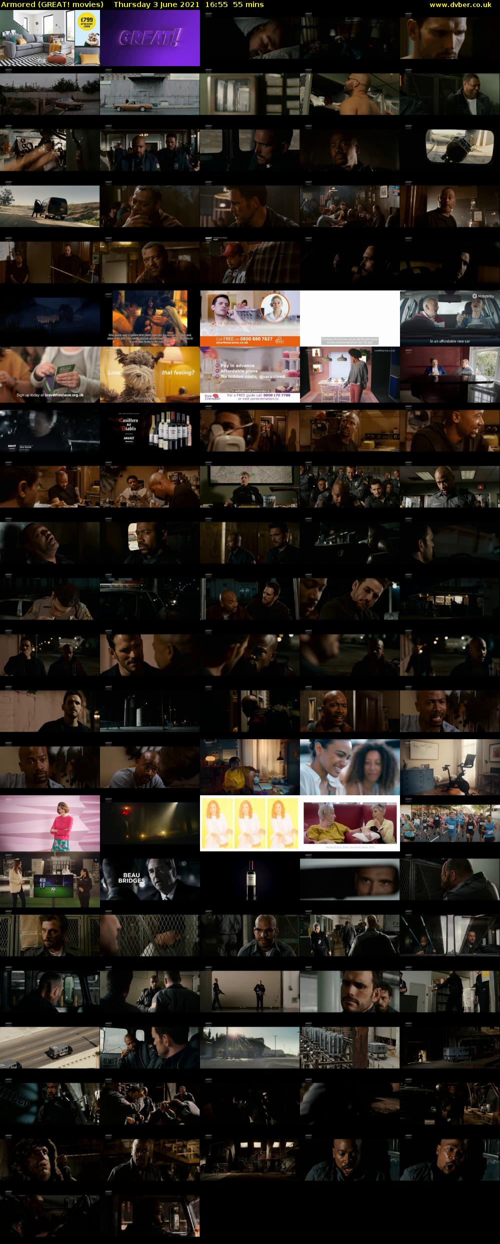 Armored (GREAT! movies) Thursday 3 June 2021 16:55 - 17:50