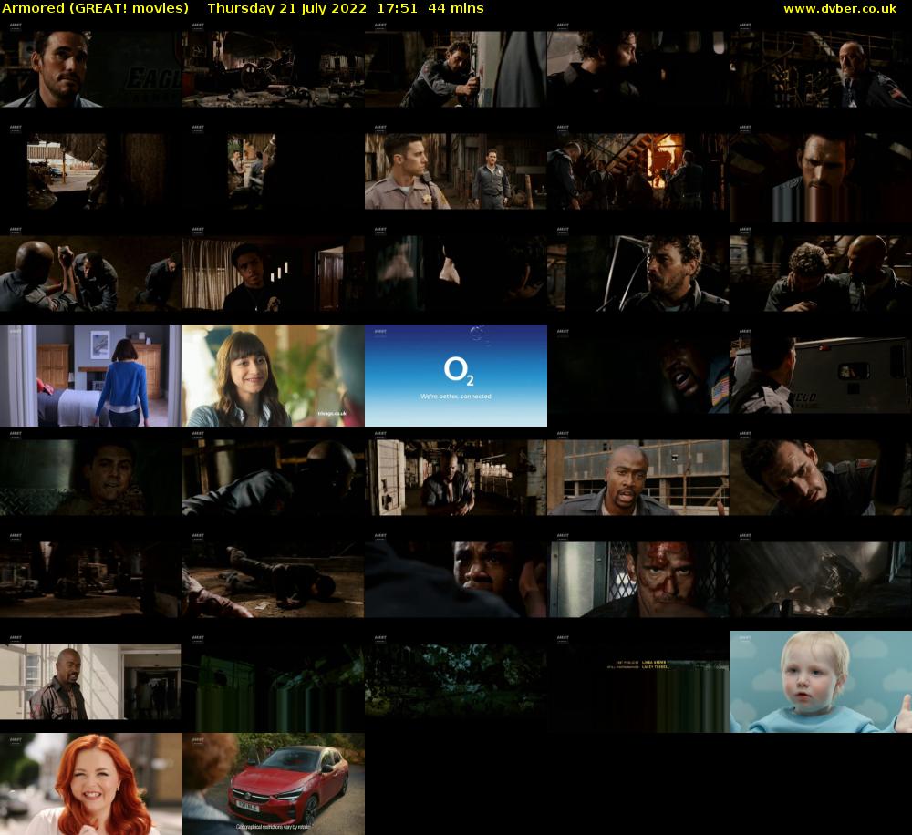 Armored (GREAT! movies) Thursday 21 July 2022 17:51 - 18:35