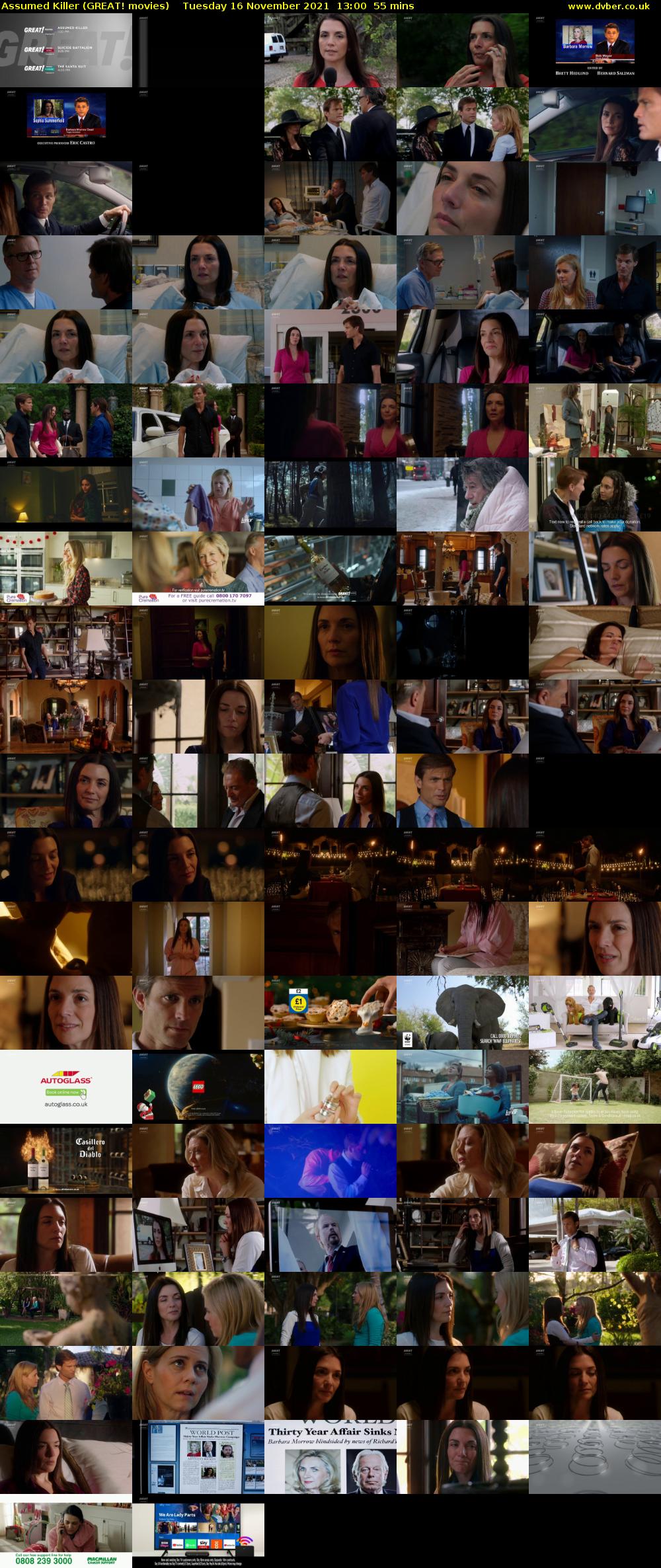 Assumed Killer (GREAT! movies) Tuesday 16 November 2021 13:00 - 13:55