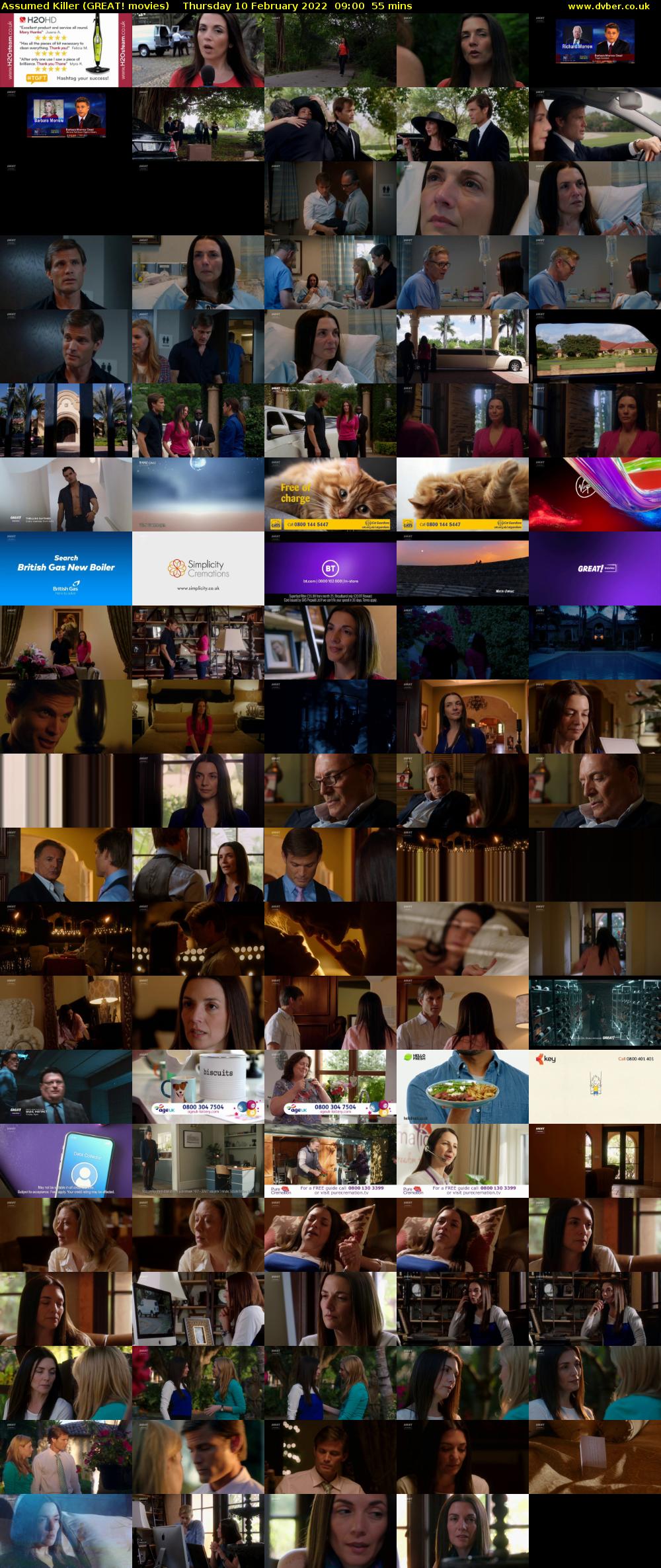 Assumed Killer (GREAT! movies) Thursday 10 February 2022 09:00 - 09:55