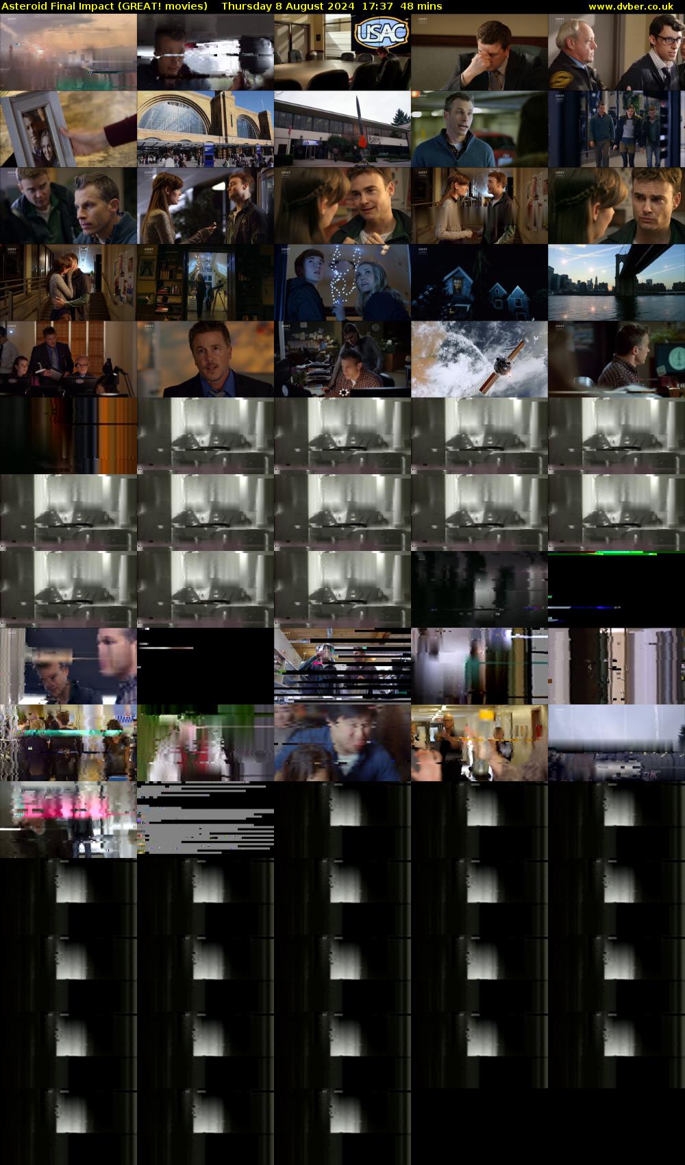 Asteroid Final Impact (GREAT! movies) Thursday 8 August 2024 17:37 - 18:25