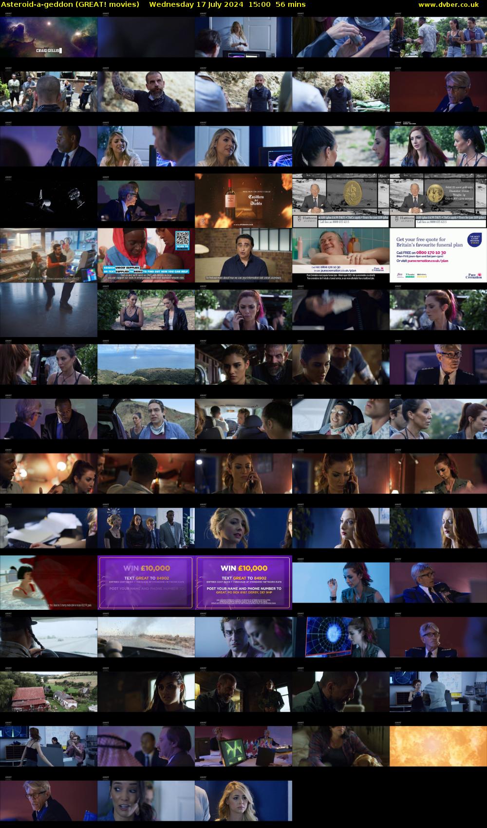Asteroid-A-Geddon (GREAT! movies) Wednesday 17 July 2024 15:00 - 15:56