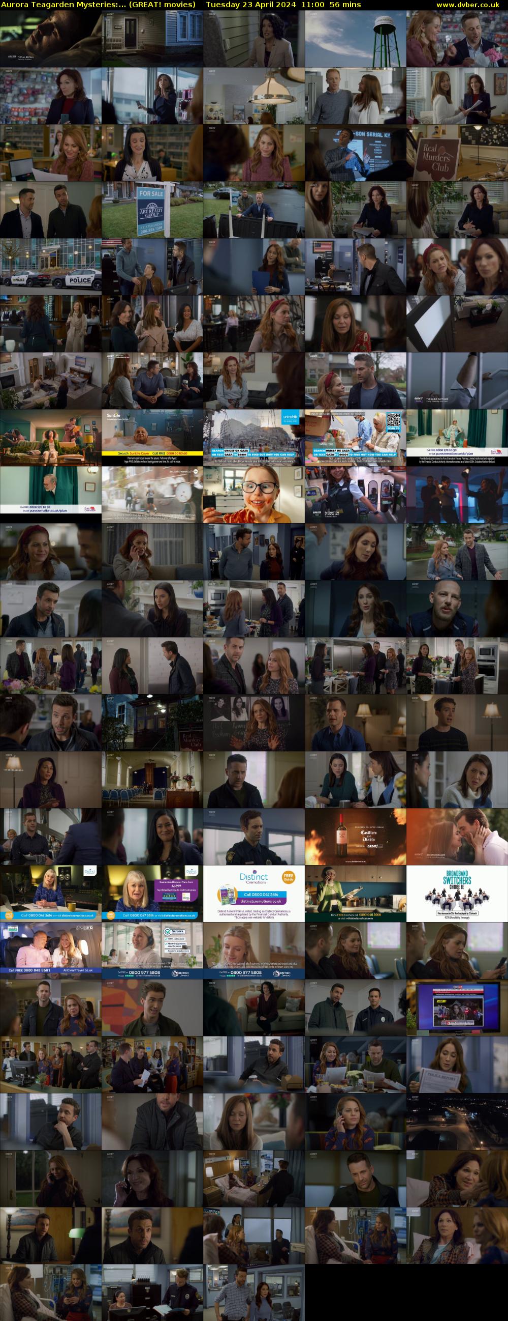 Aurora Teagarden Mysteries:... (GREAT! movies) Tuesday 23 April 2024 11:00 - 11:56