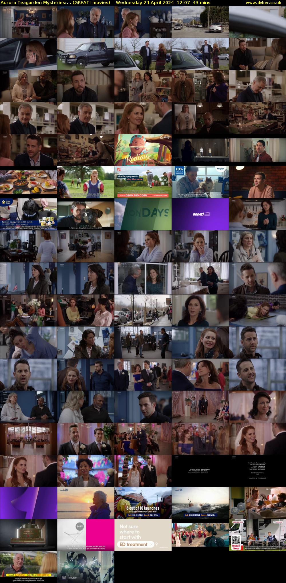 Aurora Teagarden Mysteries:... (GREAT! movies) Wednesday 24 April 2024 12:07 - 12:50