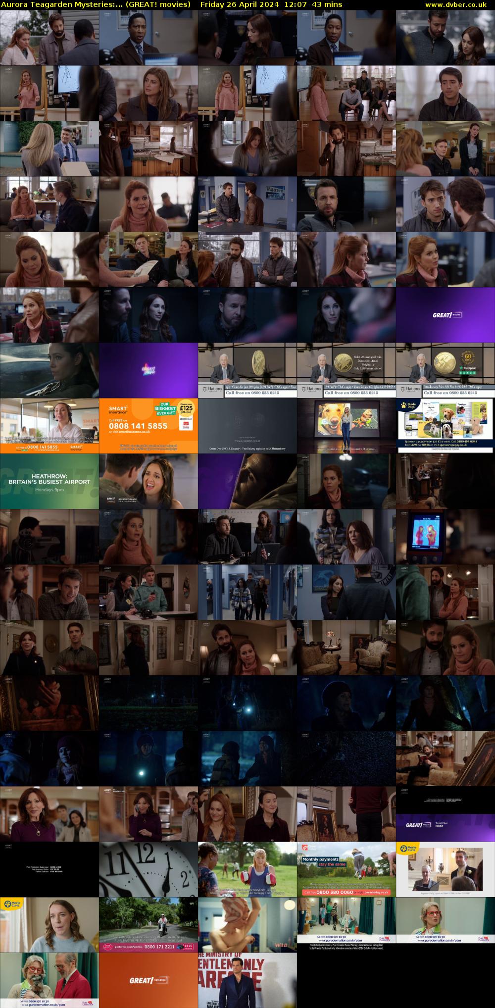 Aurora Teagarden Mysteries:... (GREAT! movies) Friday 26 April 2024 12:07 - 12:50