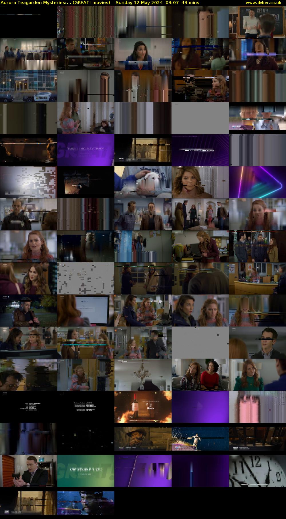Aurora Teagarden Mysteries:... (GREAT! movies) Sunday 12 May 2024 03:07 - 03:50