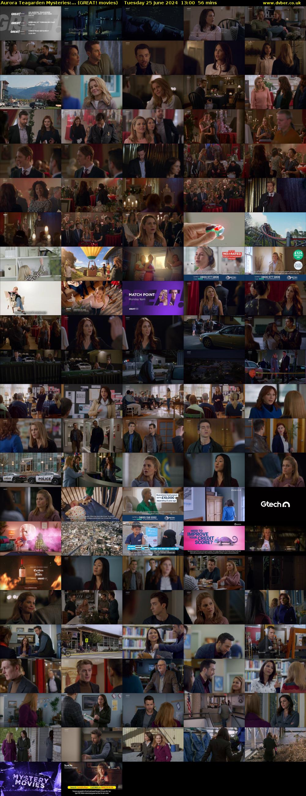 Aurora Teagarden Mysteries:... (GREAT! movies) Tuesday 25 June 2024 13:00 - 13:56