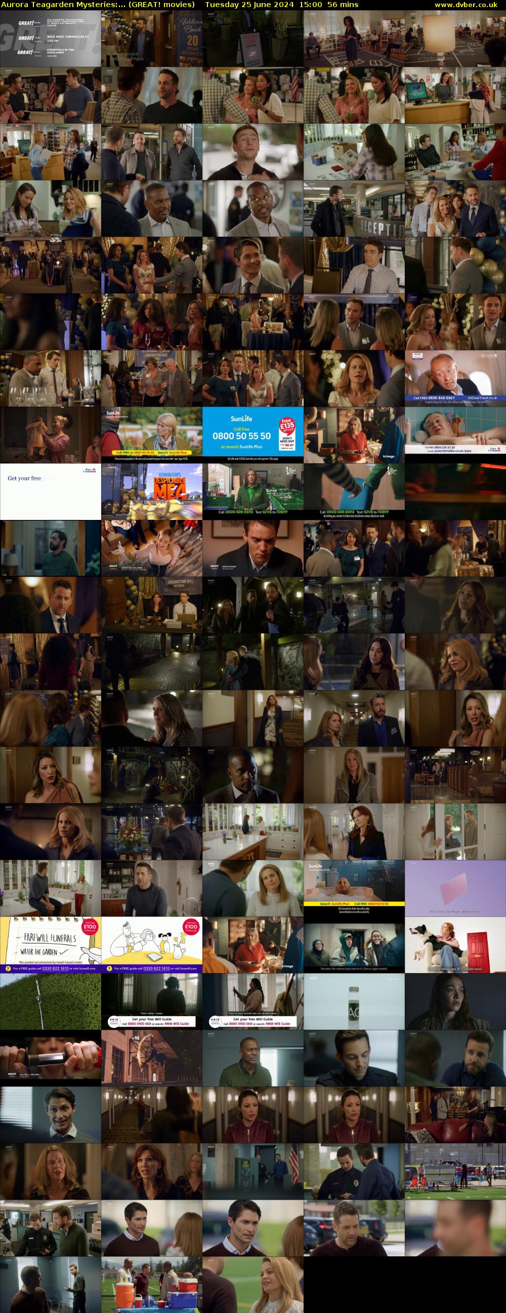Aurora Teagarden Mysteries:... (GREAT! movies) Tuesday 25 June 2024 15:00 - 15:56