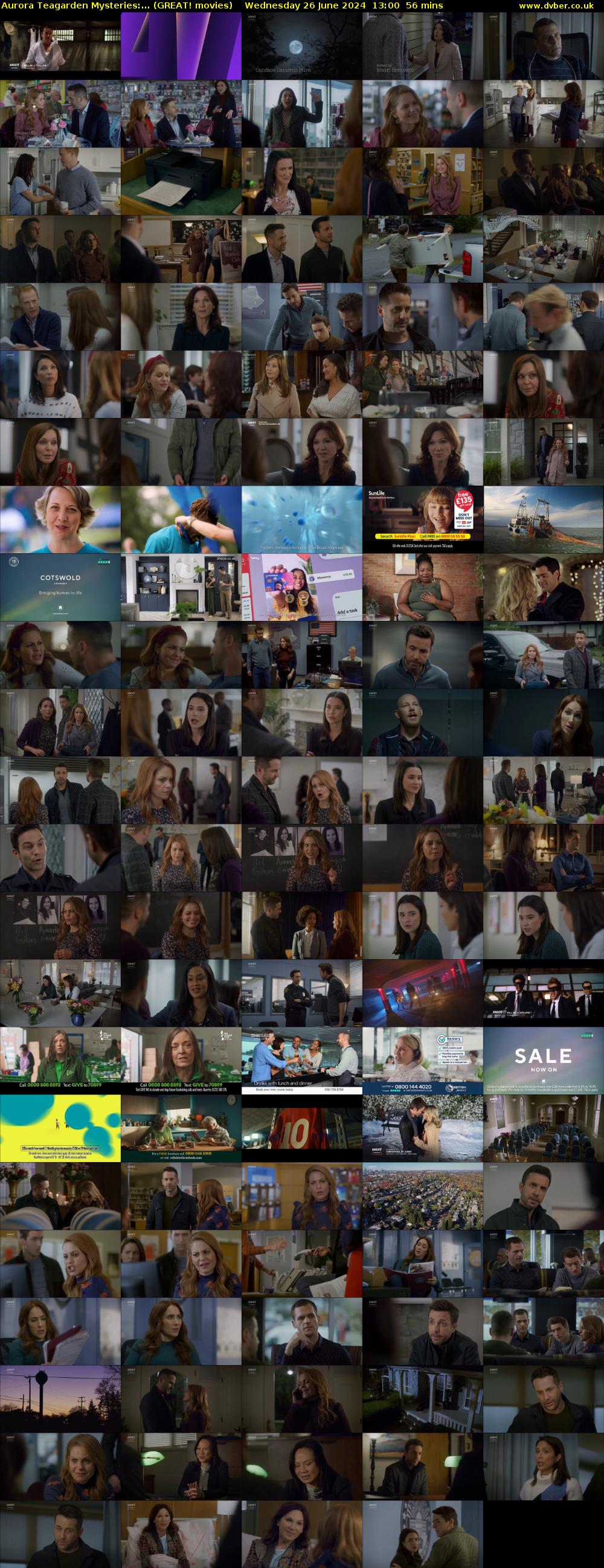 Aurora Teagarden Mysteries:... (GREAT! movies) Wednesday 26 June 2024 13:00 - 13:56